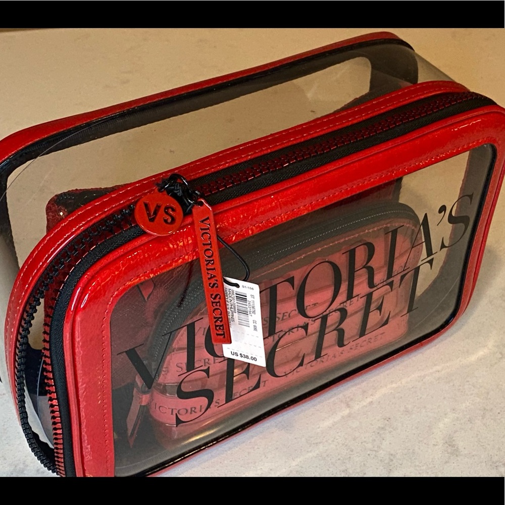 Victoria Secret Perfect Red Nested Trio - Picture 5 of 7